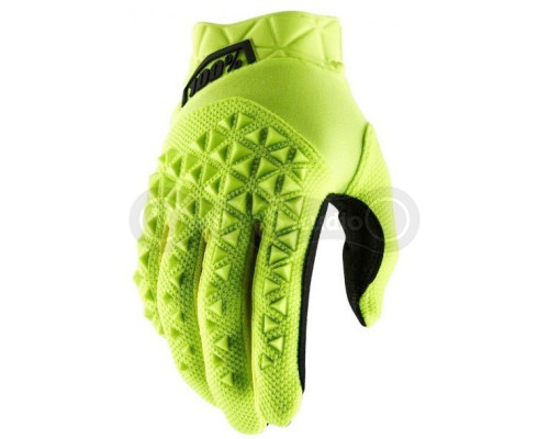 Вело перчатки Ride 100% AIRMATIC Glove Fluo Yellow размер L