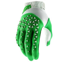 Вело рукавички Ride 100% AIRMATIC Glove Silver Fluo Lime розмір M