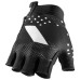 Вело рукавички Ride 100% Exceeda Gel Short Finger Black White розмір M