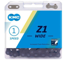Цепь KMC Z1 Wide односкоростная 112 звеньев + замок