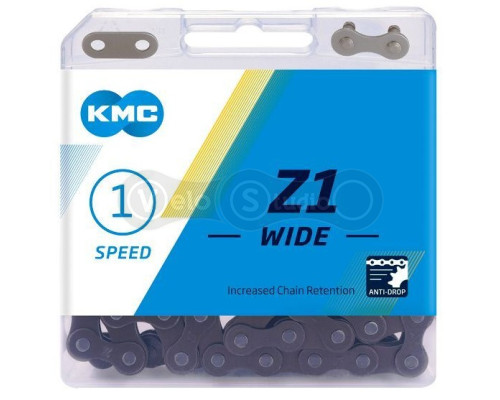 Ланцюг KMC Z1 Wide одношвидкісний 112 ланок + замок