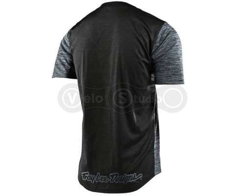 Джерси Troy Lee Designs (TLD) Flowline S/S Shield Heather Black размер L