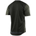 Джерси Troy Lee Designs (TLD) Flowline S/S Shield Heather Green Black размер L