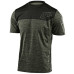 Джерси Troy Lee Designs (TLD) Flowline S/S Shield Heather Green Black размер L