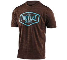 Джерси Troy Lee Designs (TLD) Flowline S/S Station Heather Dark Moka Blue XL