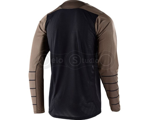 Джерсі Troy Lee Designs (TLD) Skyline Air L/S Pinstripe Black Walnut