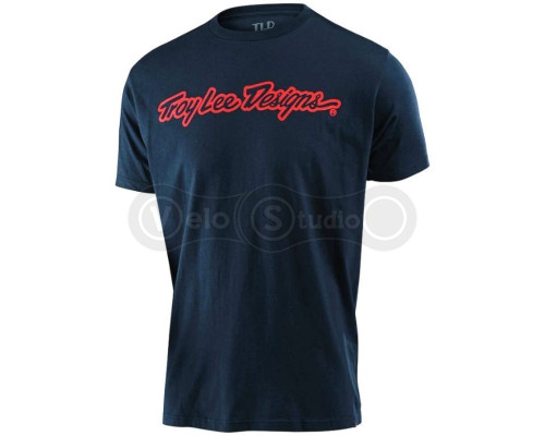 Футболка Troy Lee Designs (TLD) Block Camo Tee Navy розмір L