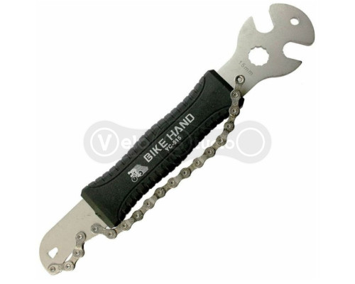 Хлист для знімання касети Bike Hand YC-515 + ключ для педалей