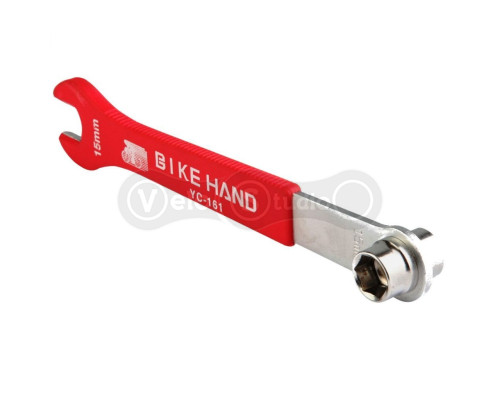 Ключ для педалей BikeHand YC-161 с головкой 14/15 мм