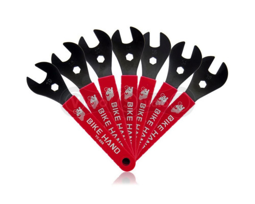 Конусные ключи BikeHand YC-658-6P для втулок 13 / 14 / 15 / 16 / 17 / 18 мм