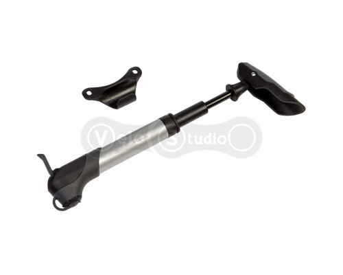 Насос Giyo GP-96A алюмінієвий сірий телескопічний