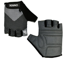 Вело рукавички ONRIDE TID 20 сірі розмір S