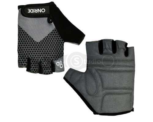 Вело рукавички ONRIDE TID 20 сірі розмір S