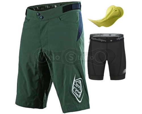 Вело шорты Troy Lee Designs (TLD) Flowline Green