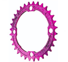 Звезда шатунов Race Face NARROW WIDE 34T фиолетовая 10-12 скоростей