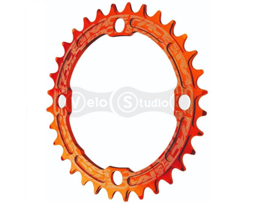 Звезда шатунов Race Face NARROW WIDE 34T оранжевая