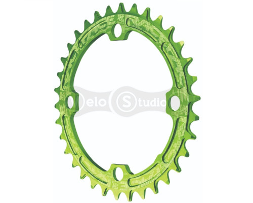 Зірка шатунів Race Face NARROW WIDE 34T зелена