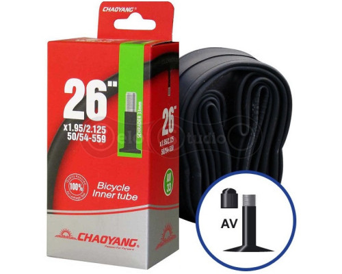 Камера Longus/Chaoyang 26x1.95-2.125 AV 33 мм (автомобильный)