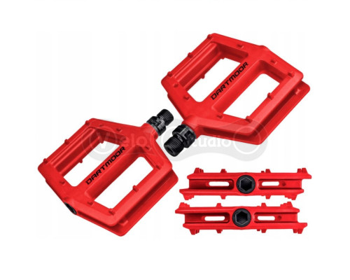 Педали DARTMOOR CANDY PRO красные промышленный подшипник