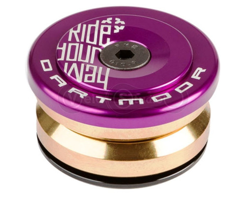 Рулевой набор Dartmoor Prime IS42/IS42 мм Violet (интегрированный)