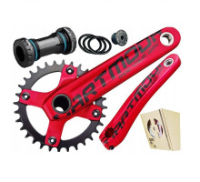 Шатуны Dartmoor MTB ROCK V.2 32T 175 мм Red