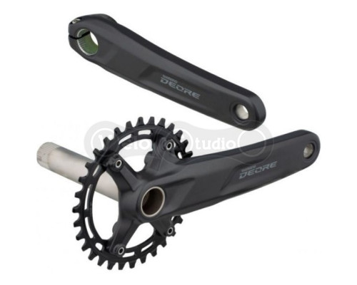 Шатуни Shimano FC-M5100-1 Deore 10-11 швидкостей 34T 170 мм