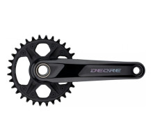 Шатуны Shimano FC-M6100-1 Deore 32T 12 скоростей 175 мм