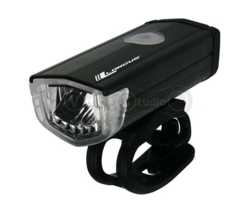 Фара Longus 3W LED 3 функции USB, 200Lumens