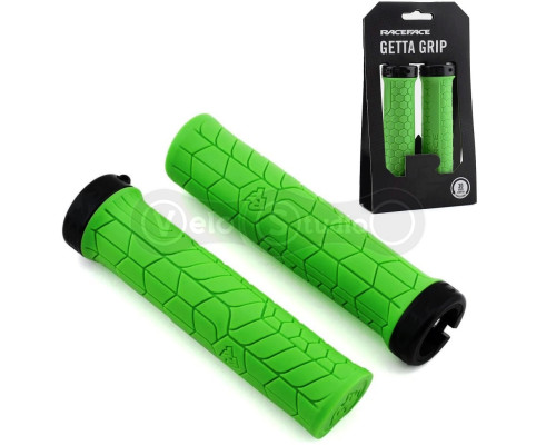 Грипсы Race Face Getta Grips Green Black 33 мм