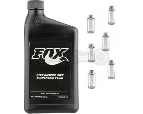 Олія FOX Suspension Fluid 5 wt Teflon Infused 100 мл на розлив