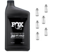 Олія Fox Racing Shox Suspension Fluid Gold 20 WT 100 мл на розлив