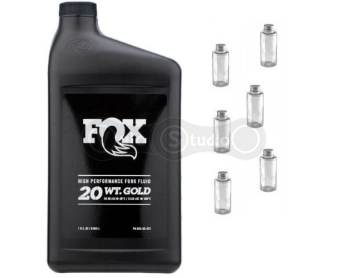 Олія Fox Racing Shox Suspension Fluid Gold 20 WT 100 мл на розлив