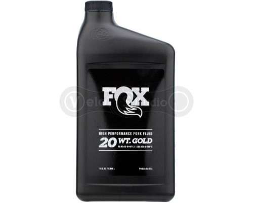 Масло Fox Racing Shox Suspension Fluid Gold 20 WT 946 мл