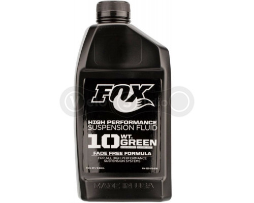 Масло Fox Suspension Fluid Green 10 WT 946 мл