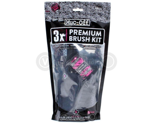 Набір щіток Muc-Off Premium Brush Kit (3 штуки)