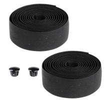 Обмотка керма Longus чорна пробка