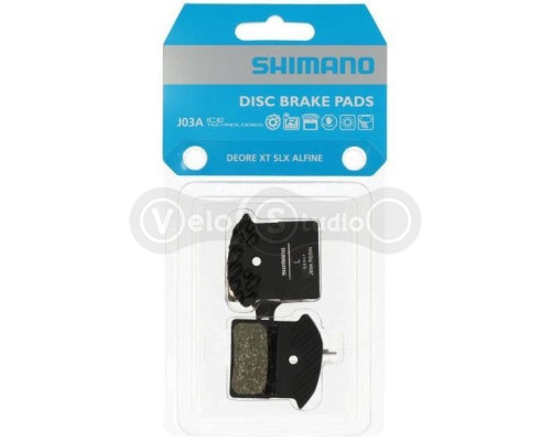 Колодки гальмові Shimano J03A + радіатор органіка, Y8Z298010