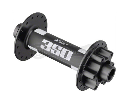 Втулка передня DT Swiss 350 Fat Bike 15x150 мм 32 спиці чорна