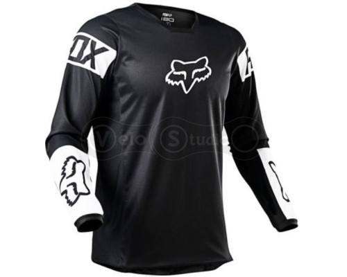 Джерси FOX 180 REVN Jersey Black White размер M