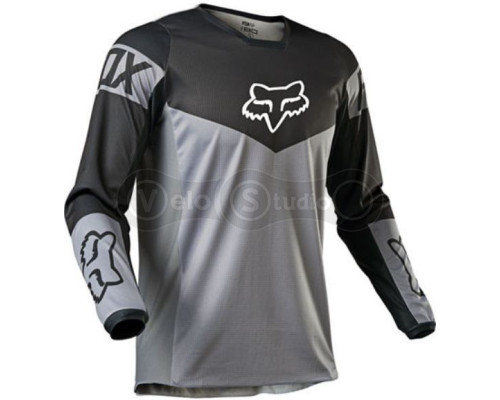 Джерсі FOX 180 REVN Jersey Steel Gray розмір L