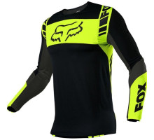 Джерсі FOX Flexair Mach One Jersey Black Yellow розмір M