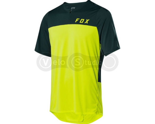 Джерси FOX Flexair ZIP SS Jersey FLO YLW