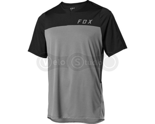 Джерсі FOX Flexair ZIP SS Jersey Pewter розмір M