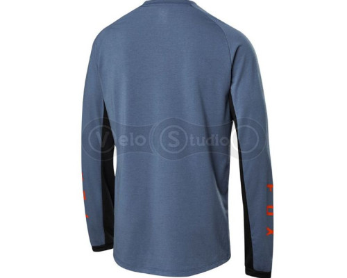Джерсі FOX Ranger DR Mid LS Jersey Blue Steel розмір L