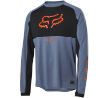 Джерсі FOX Ranger DR Mid LS Jersey Blue Steel розмір L
