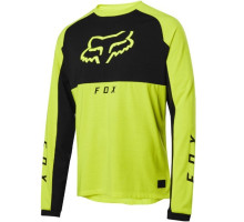 Джерсі FOX Ranger DR Mid LS Jersey Day Glo Yellow розмір L