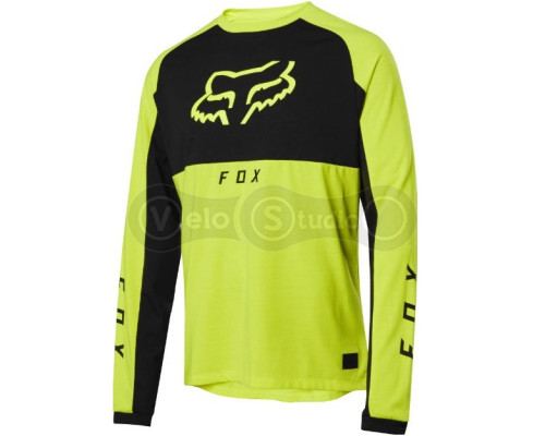 Джерсі FOX Ranger DR Mid LS Jersey Day Glo Yellow розмір L
