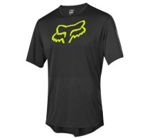 Джерсі FOX Ranger SS Foxhead Jersey Black Yellow розмір L
