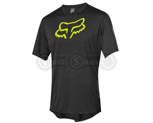 Джерсі FOX Ranger SS Foxhead Jersey Black Yellow розмір L