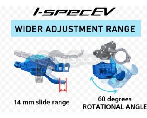Манетка Shimano SL-M5100-L Deore I-Spec EV 2 швидкості Mono Lever